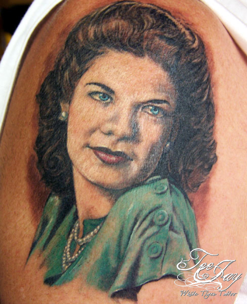 75 Portrait Tattoo Ideas Realistic Dogs Cats Family  People Designs   DMARGE