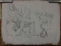 silverpoint life drawing