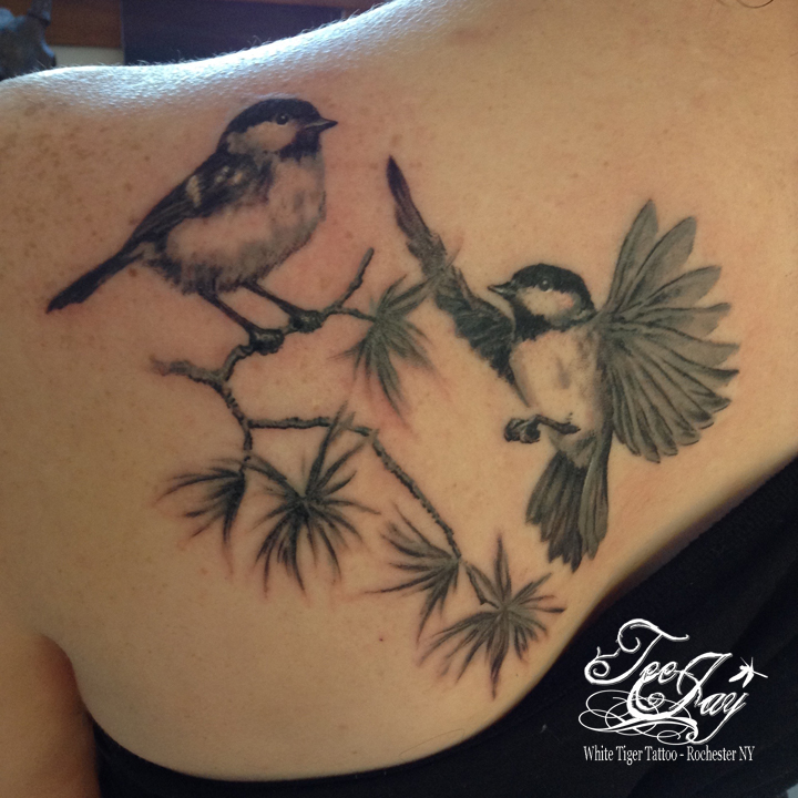 Discover 183+ chickadee bird tattoo best